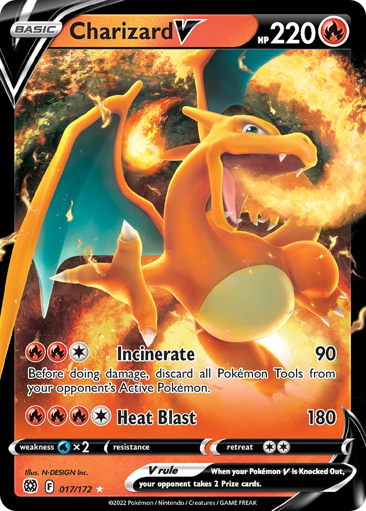 Charizard V · Brilliant Stars