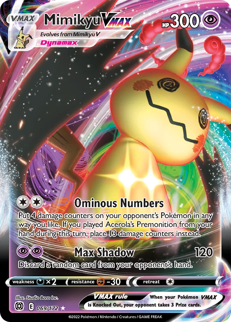 Mimikyu VMAX · Brilliant Stars