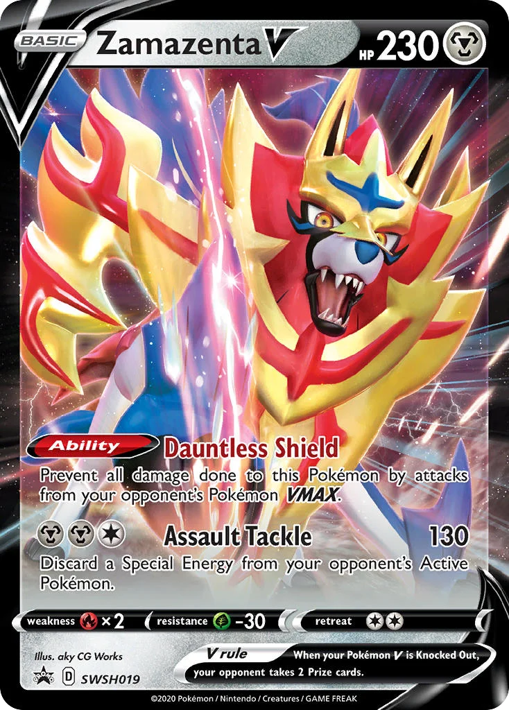 Zamazenta V · SWSH Black Star Promos