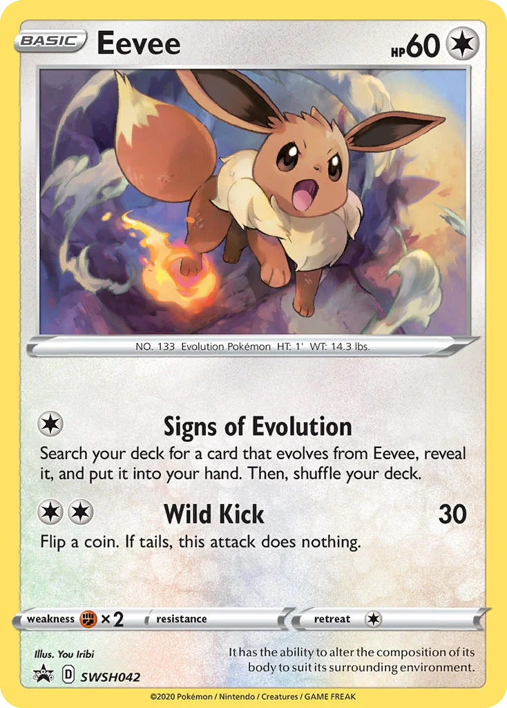 Eevee · SWSH Black Star Promos