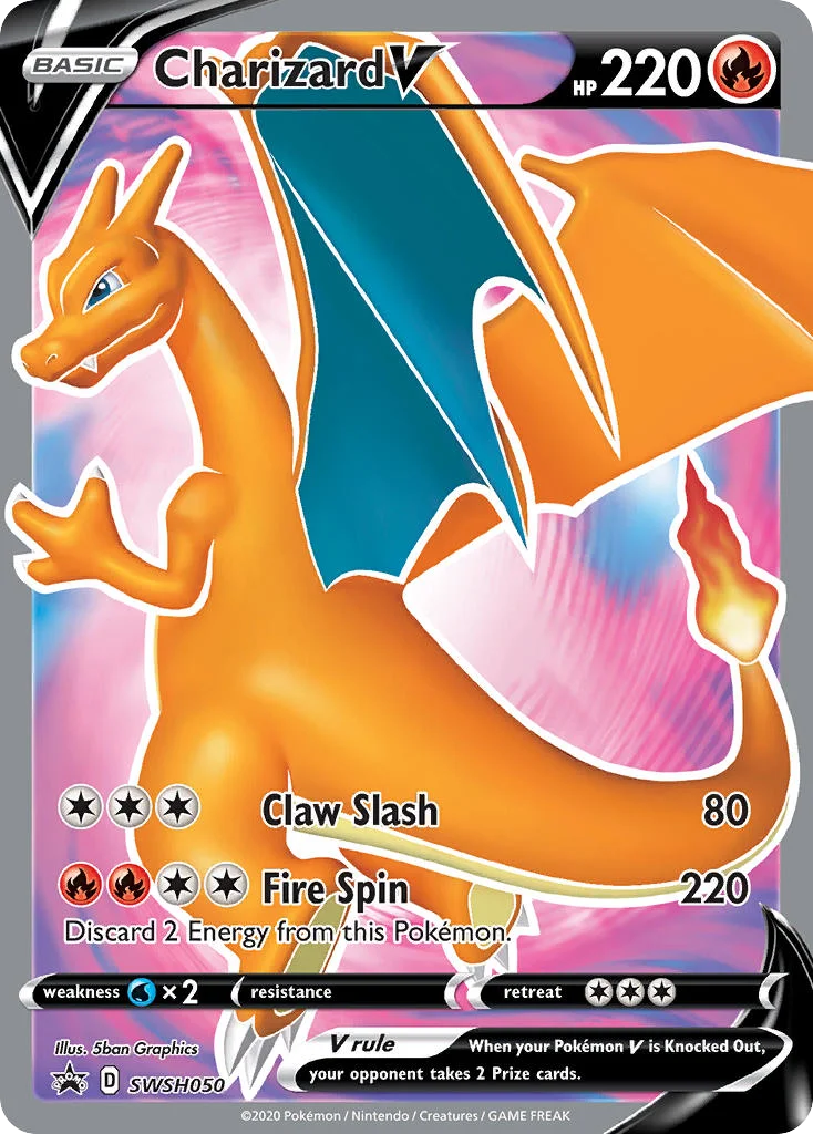 Charizard V · SWSH Black Star Promos