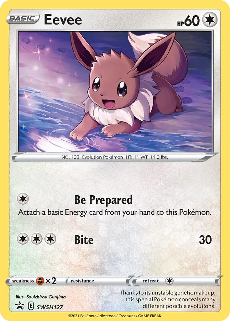 Eevee · SWSH Black Star Promos