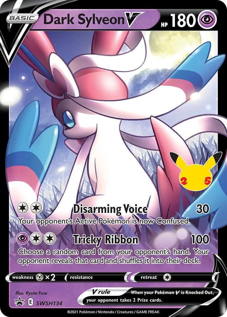 Dark Sylveon V · SWSH Black Star Promos