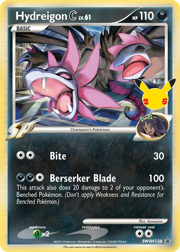 Hydreigon C · SWSH Black Star Promos