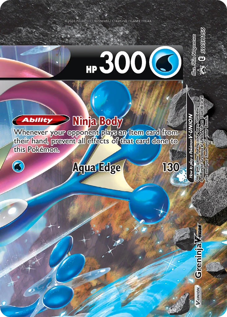 Greninja V-UNION · SWSH Black Star Promos