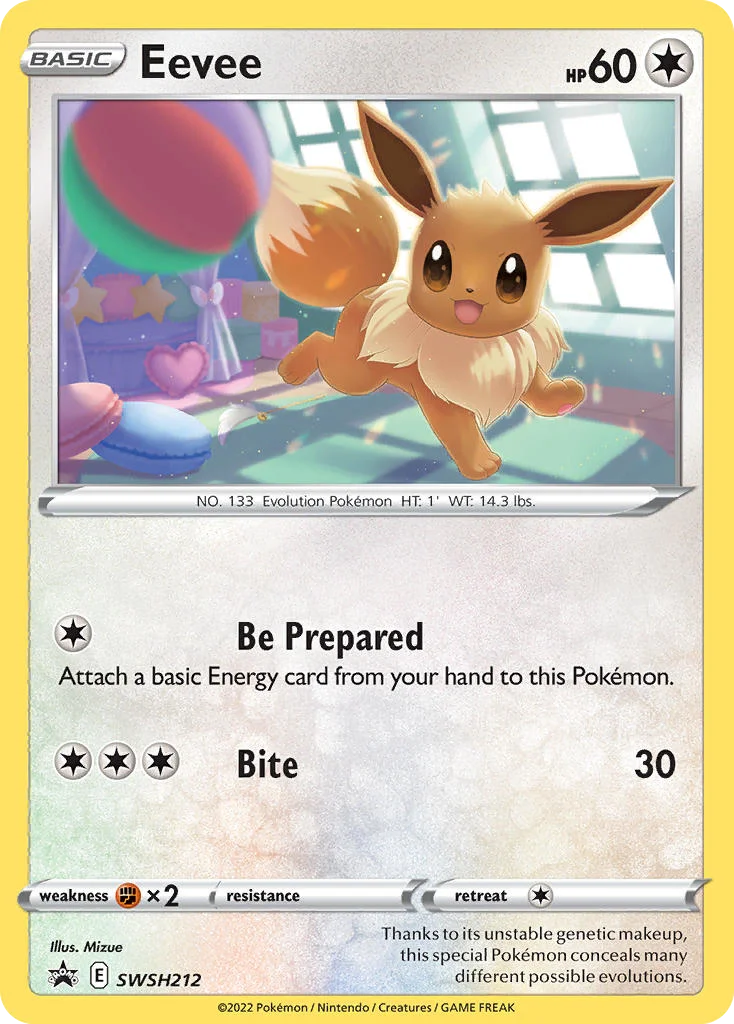 Eevee · SWSH Black Star Promos