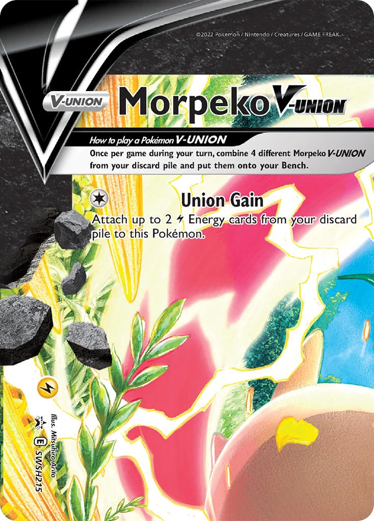 Morpeko V-UNION · SWSH Black Star Promos