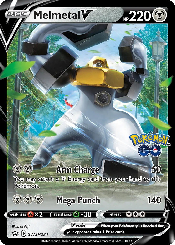 Melmetal V · SWSH Black Star Promos