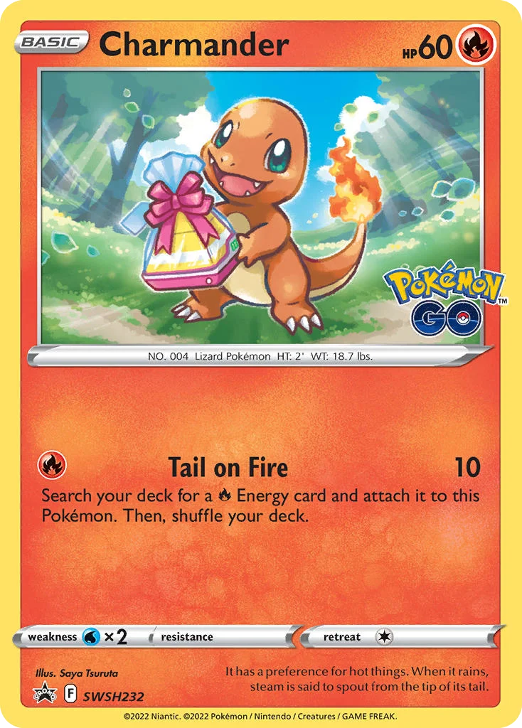 Charmander · SWSH Black Star Promos