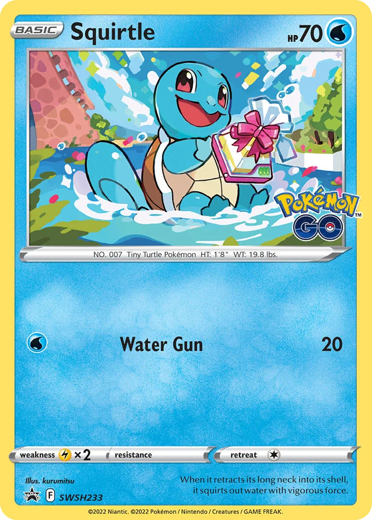 Squirtle · SWSH Black Star Promos