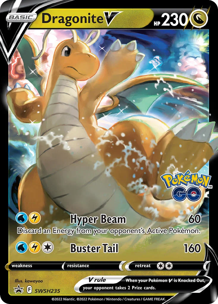 Dragonite V · SWSH Black Star Promos