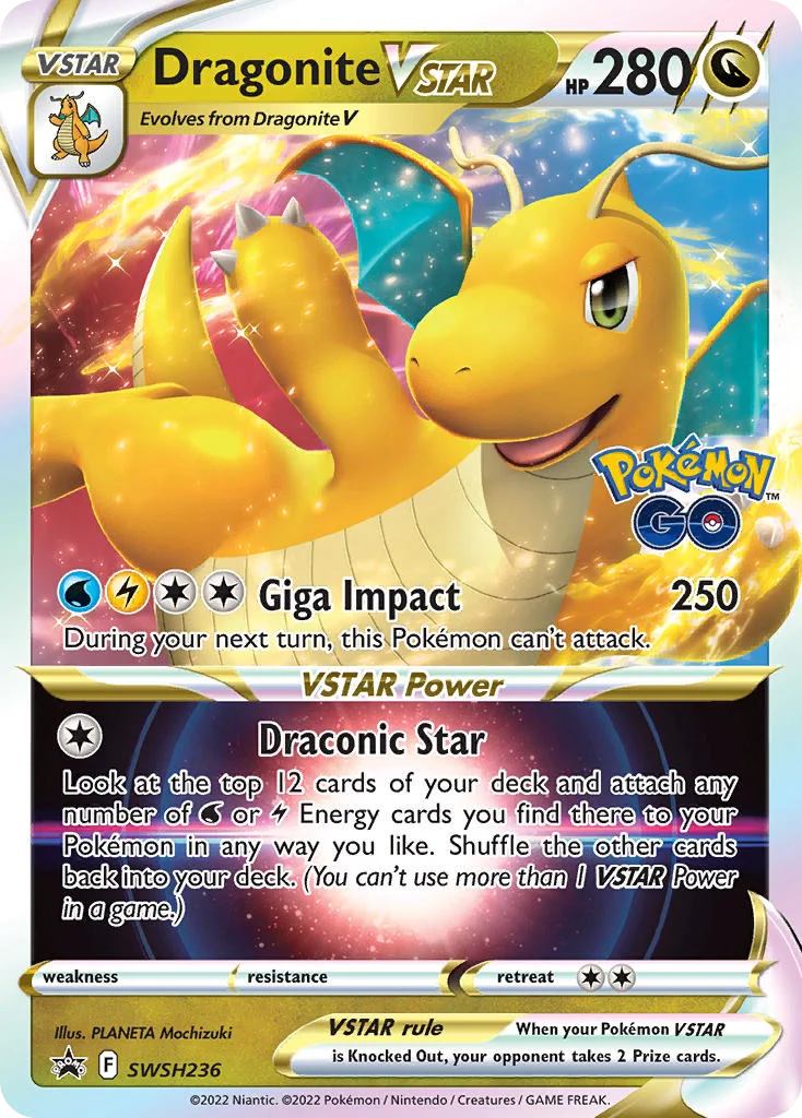 Dragonite VSTAR · SWSH Black Star Promos