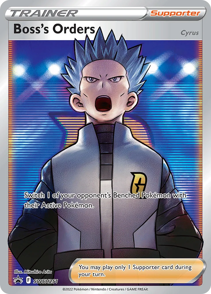 Boss's Orders · SWSH Black Star Promos