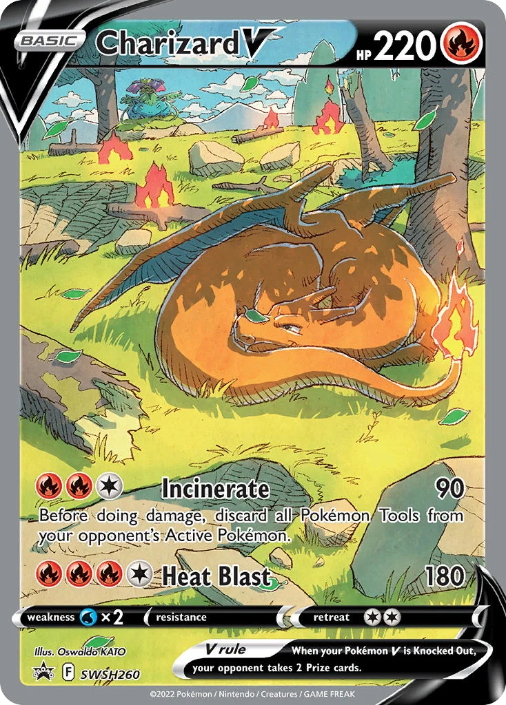 Charizard V · SWSH Black Star Promos