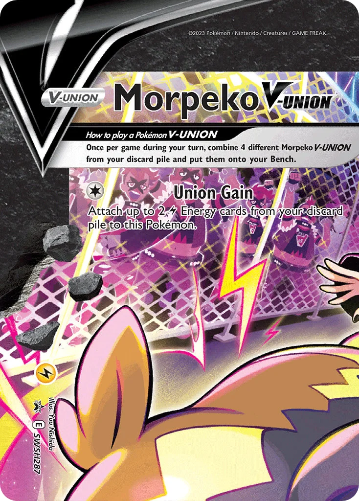 Morpeko V-UNION · SWSH Black Star Promos