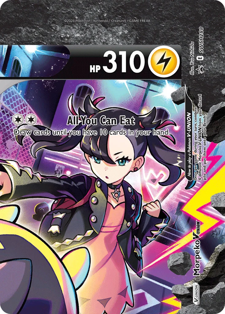 Morpeko V-UNION · SWSH Black Star Promos
