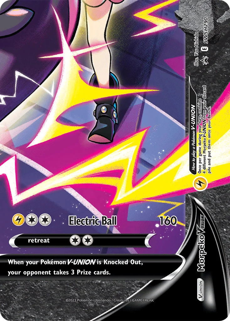 Morpeko V-UNION · SWSH Black Star Promos