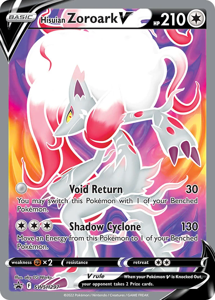 Hisuian Zoroark V · SWSH Black Star Promos