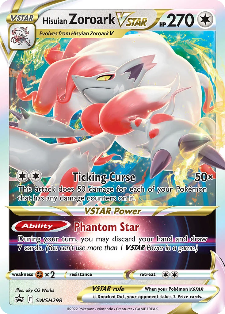 Hisuian Zoroark VSTAR · SWSH Black Star Promos