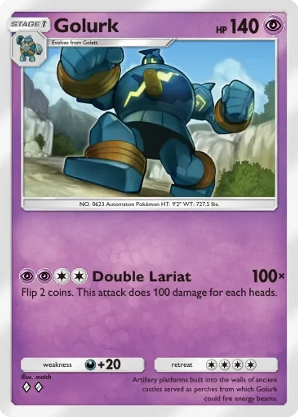 Golurk · Genetic Apex