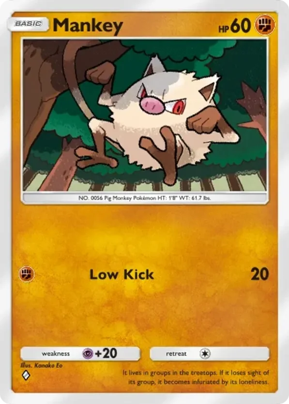 Mankey · Genetic Apex
