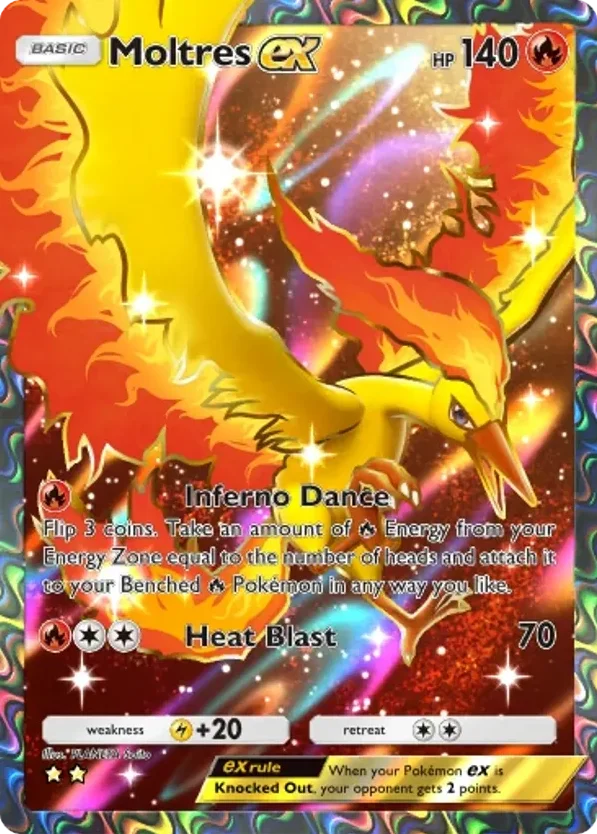 Moltres ex · Genetic Apex
