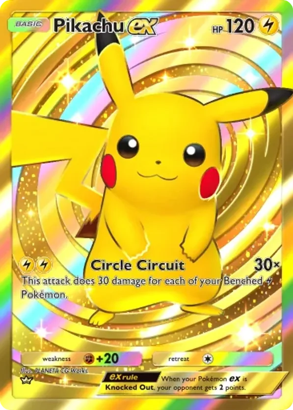 Pikachu ex · Genetic Apex
