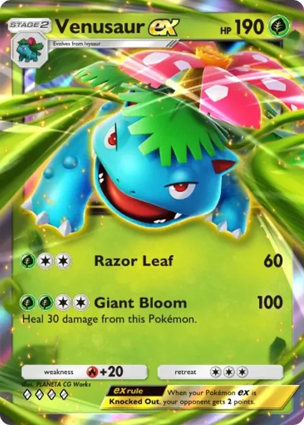 Venusaur ex · Genetic Apex
