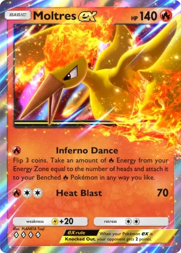 Moltres ex · Genetic Apex
