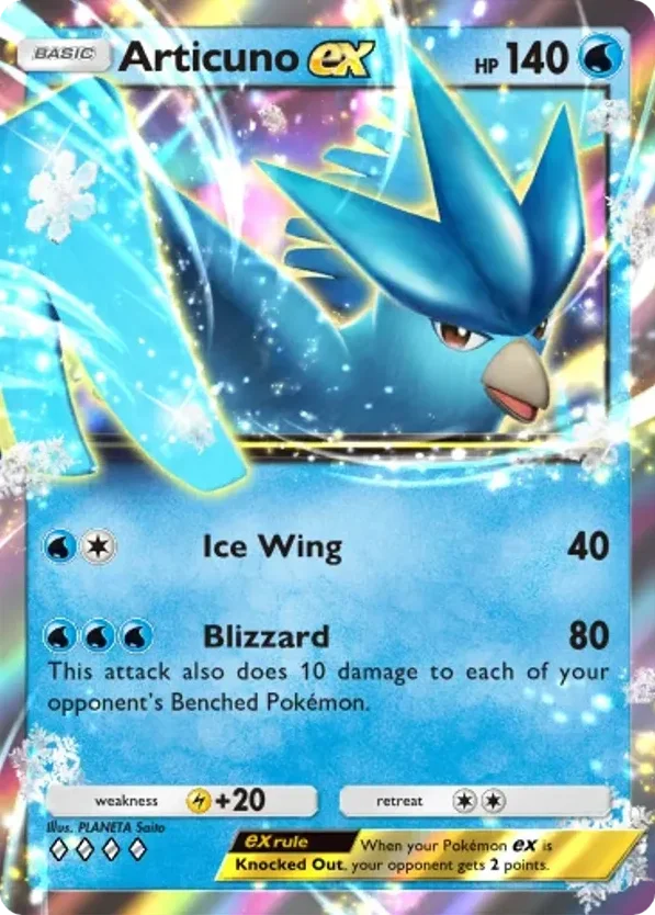 Articuno ex · Genetic Apex
