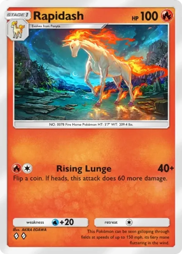 Rapidash · Mythical Island