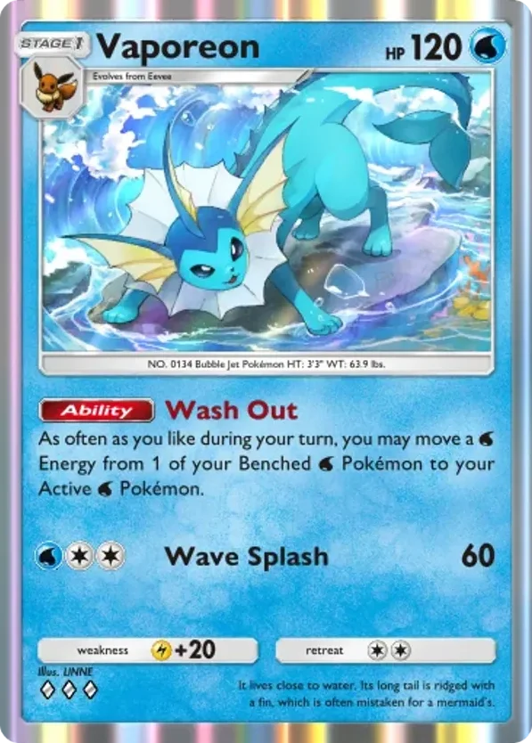 Vaporeon · Mythical Island