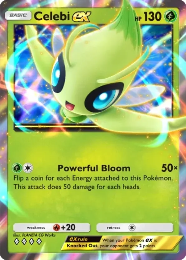 Celebi ex · Mythical Island