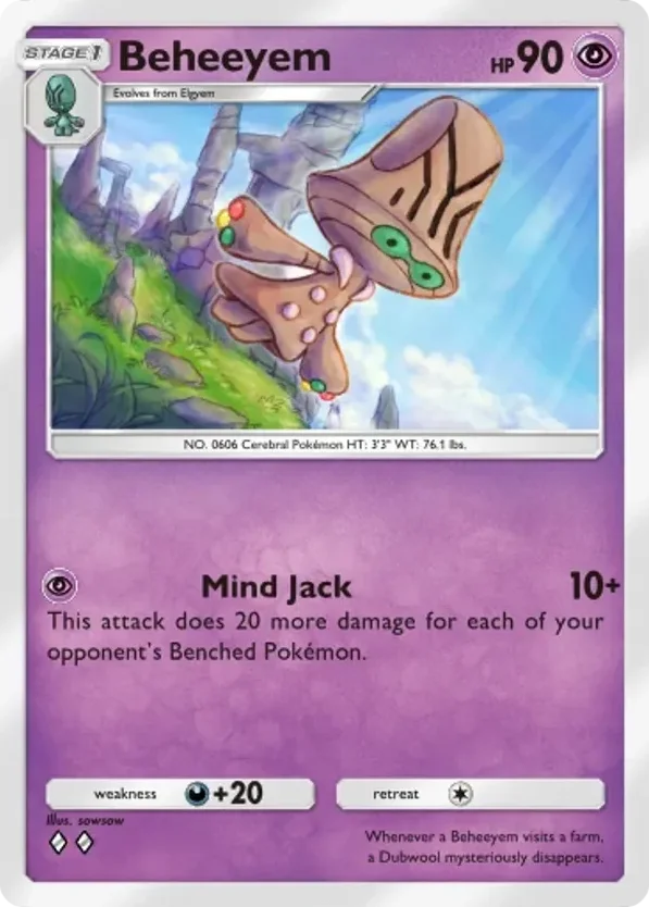 Beheeyem · Mythical Island
