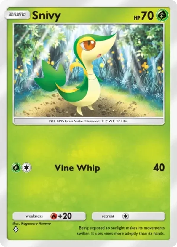 Snivy · Mythical Island