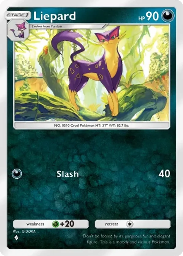Liepard · Mythical Island