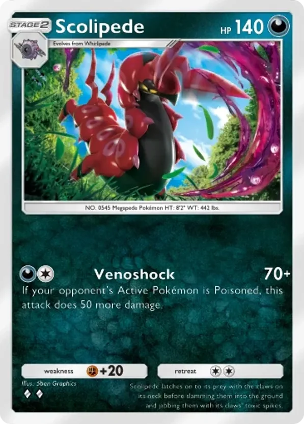Scolipede · Mythical Island