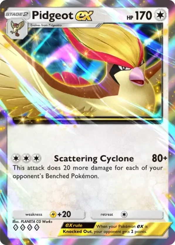Pidgeot ex · Mythical Island