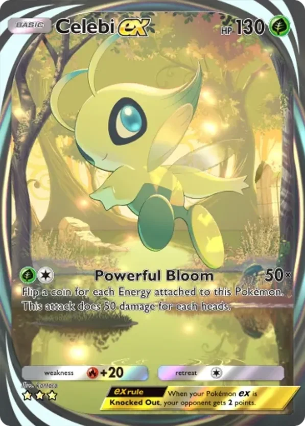 Celebi ex · Mythical Island