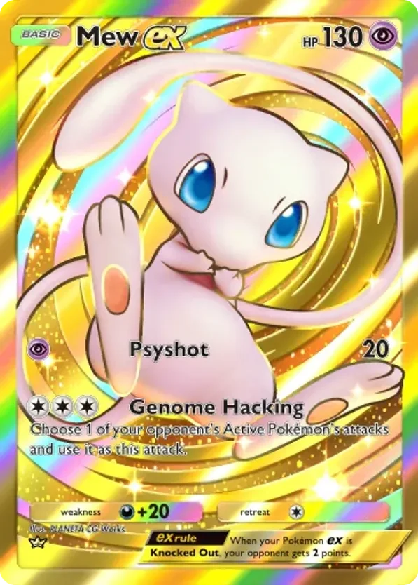 Mew ex · Mythical Island
