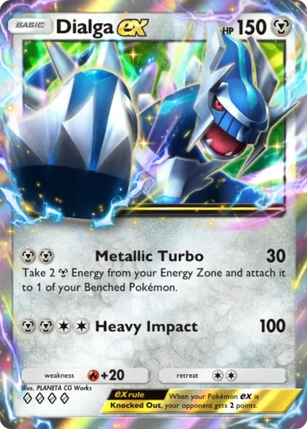 Dialga ex · Space-Time Smackdown