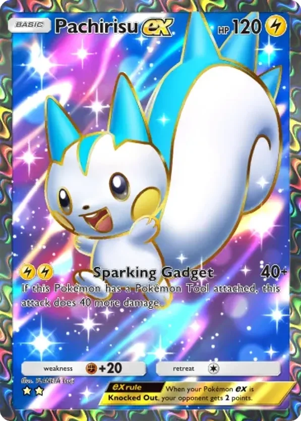 Pachirisu ex · Space-Time Smackdown