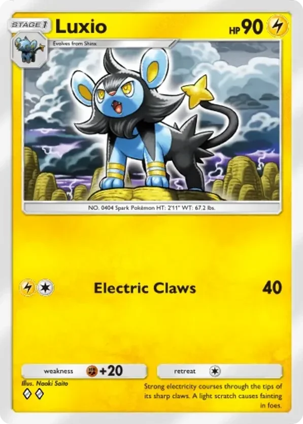 Luxio · Space-Time Smackdown