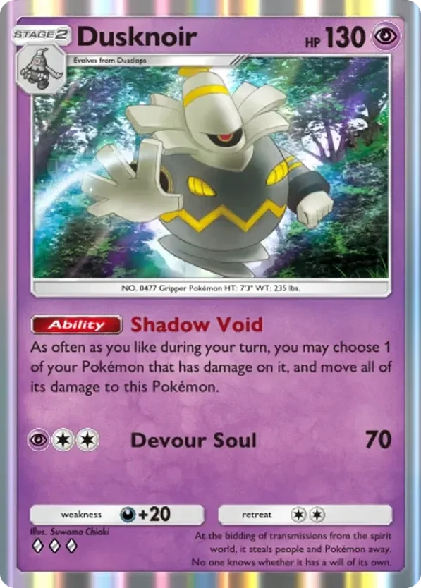 Dusknoir · Space-Time Smackdown