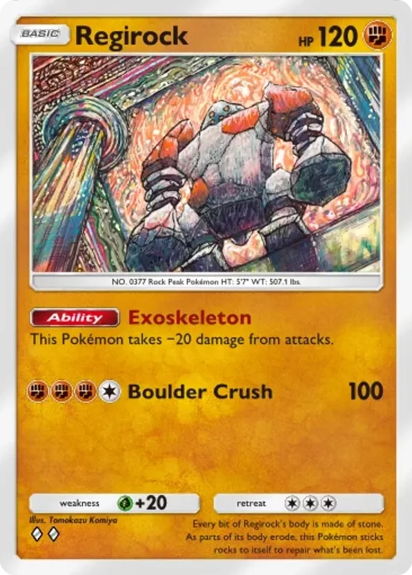 Regirock · Space-Time Smackdown