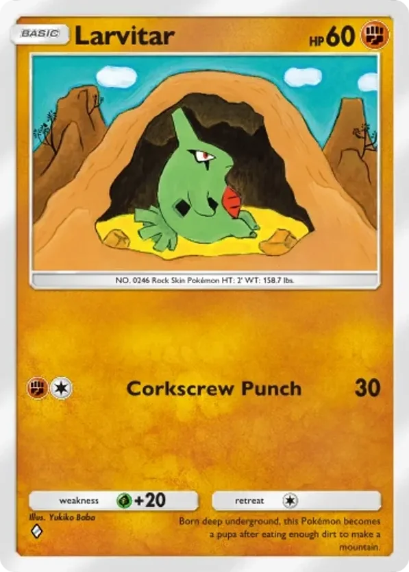 Larvitar · Triumphant Light