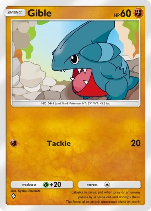 Gible · Triumphant Light