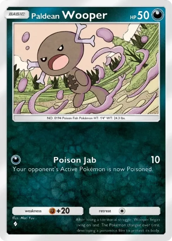 Paldean Wooper · Shining Revelry