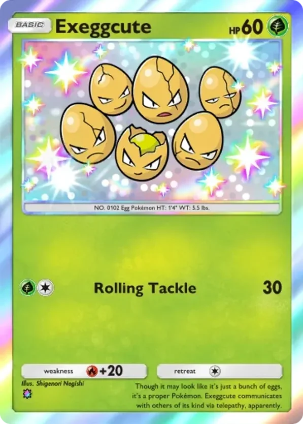 Exeggcute · Celestial Guardians