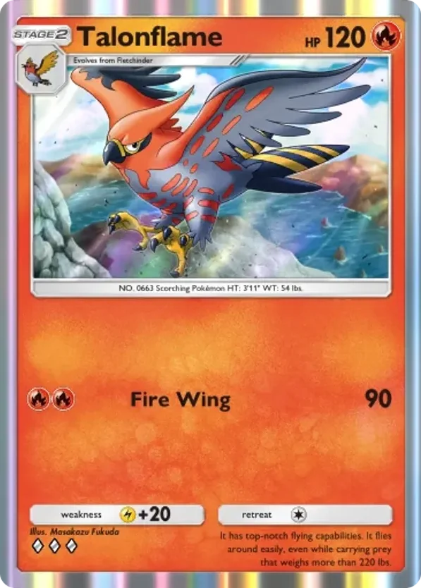 Talonflame · Celestial Guardians